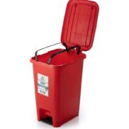 Slim Pedallı Renkli Çöp Kovası 30 Lt