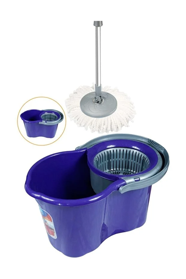 Spin Mop Döner Başlıklı Set