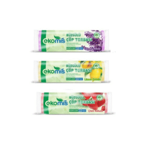 EKOMİS BÜZGÜLÜ ORTA BOY ÇÖP TORBASI