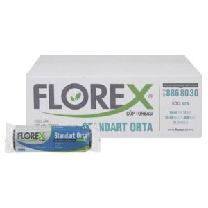 FLOREX 55CM X 60CM STANDART ORTA BOY ÇÖP TORBASI