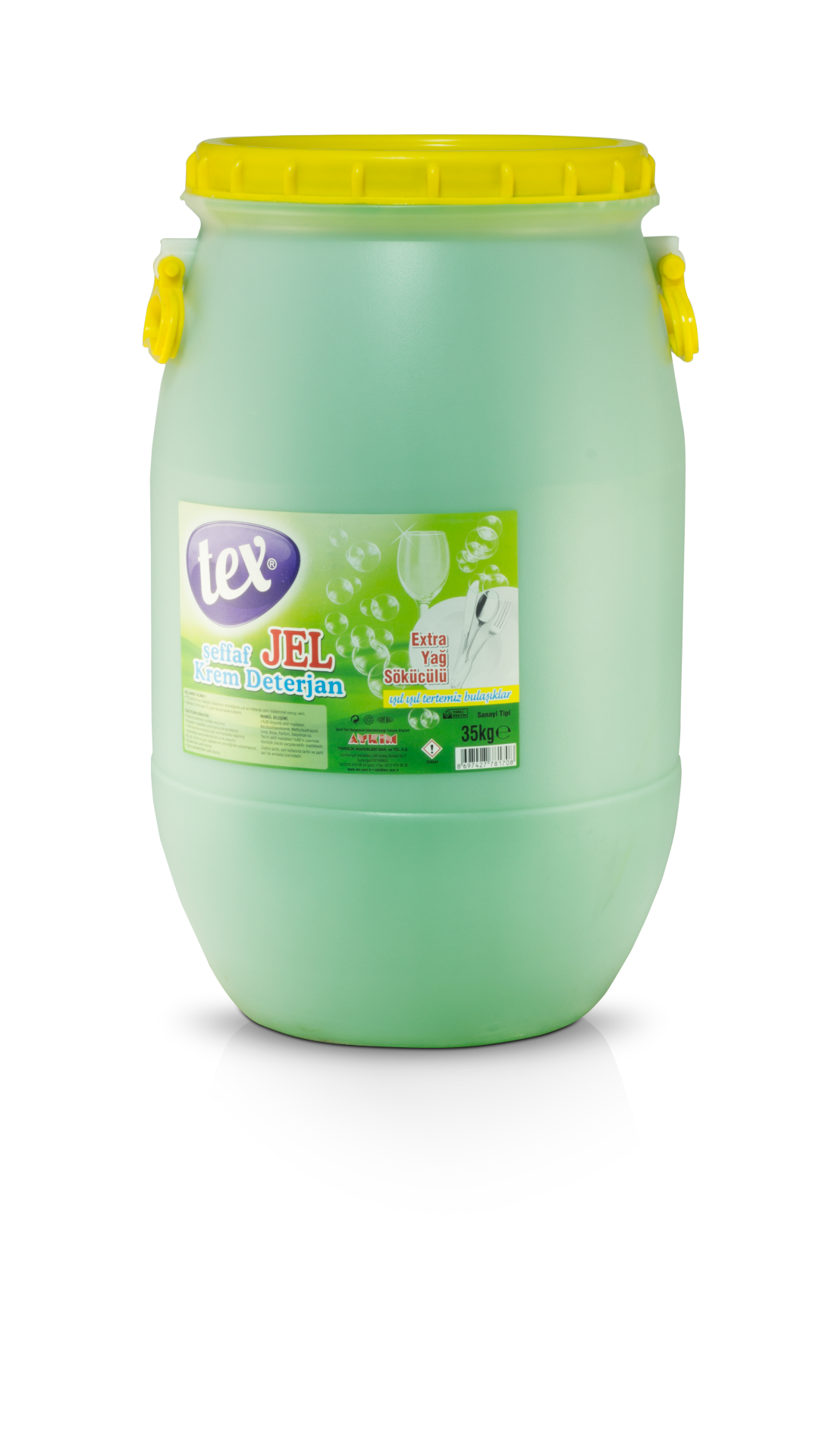 Tex Jel Şeffaf Krem Deterjan 35 Kg