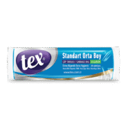 Tex Orta Boy Çöp Torbası Siyah