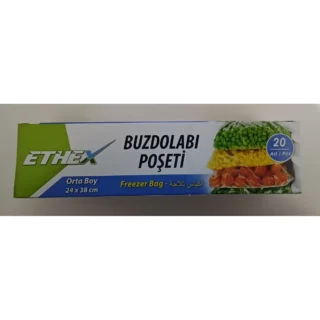 Buzdolabı Poşeti Orta 24*38