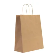 Kraft Burgu Saplı Çanta 33x18x43 cm