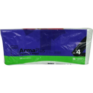 Renkli Takviyeli Poşet 40*50 Cm No:4 50 Li Paket - Görsel 2