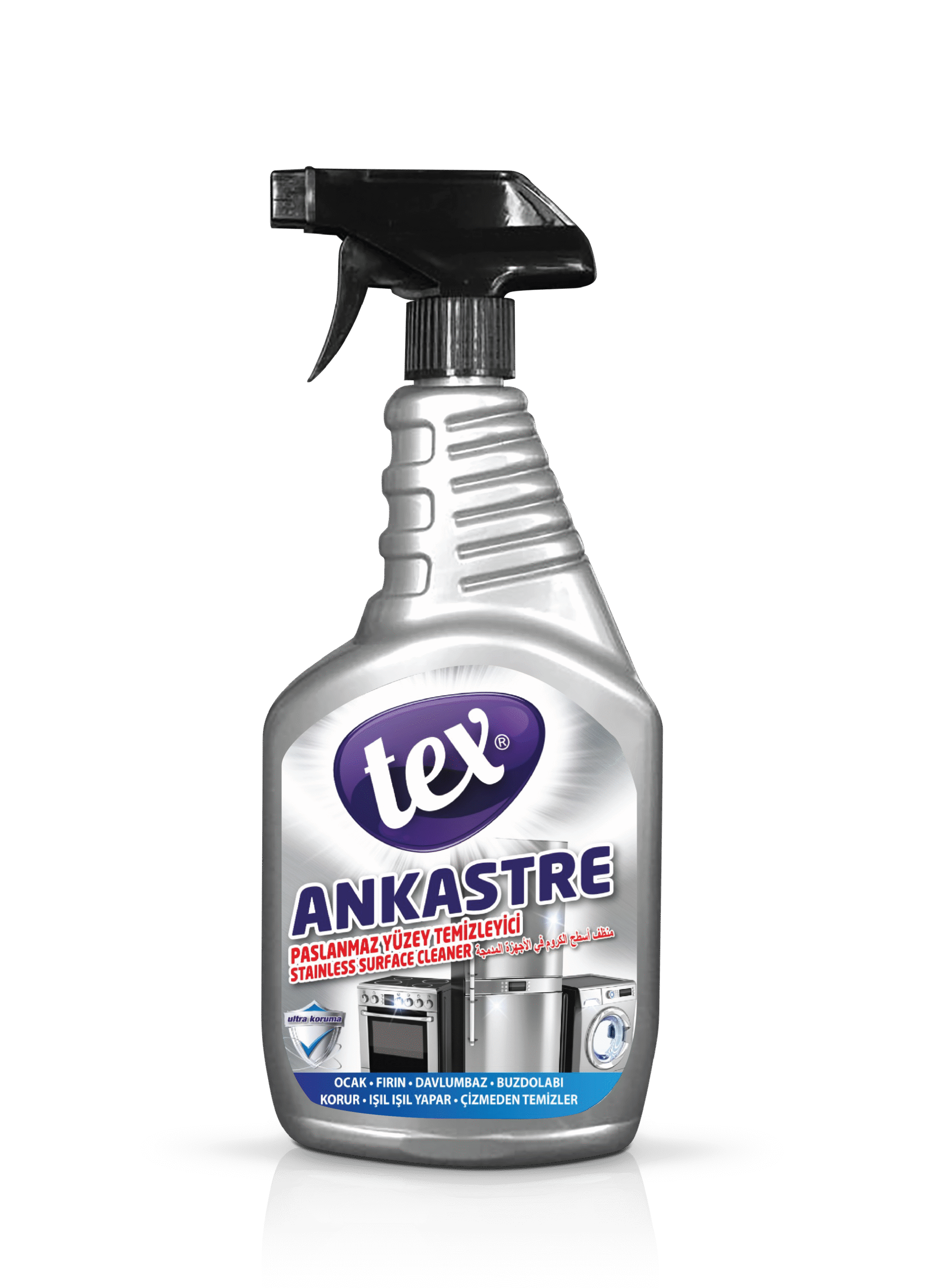 Tex Ankastre Paslanmaz Yüzey Temizleyici 750 ml