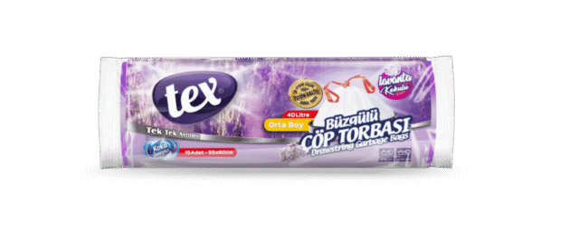Çöp Poşeti Orta Lavanta Kokulu