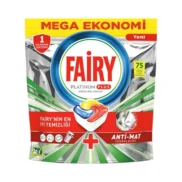 Fairy Platinum Plus Bulaşık Makinesi Deterjanı Tableti 75 Li