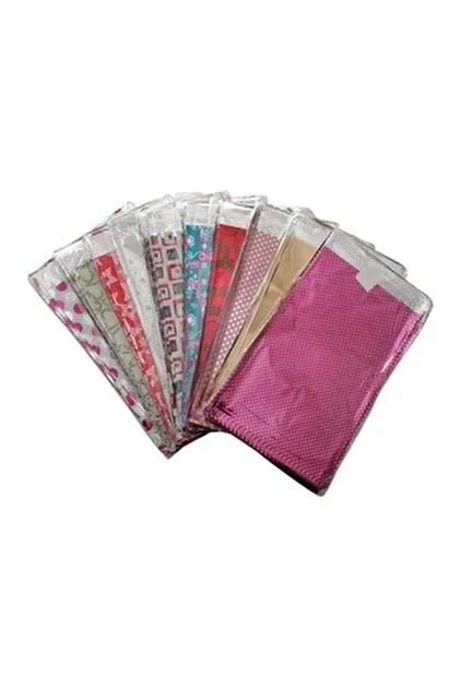 Bantlı Desenli Metalize Poşeti 11*12 cm