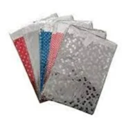 Bantlı Desenli Metalize Poşeti 12*17 cm