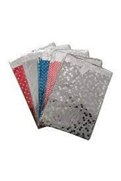 Bantlı Desenli Metalize Poşeti 12*17 cm