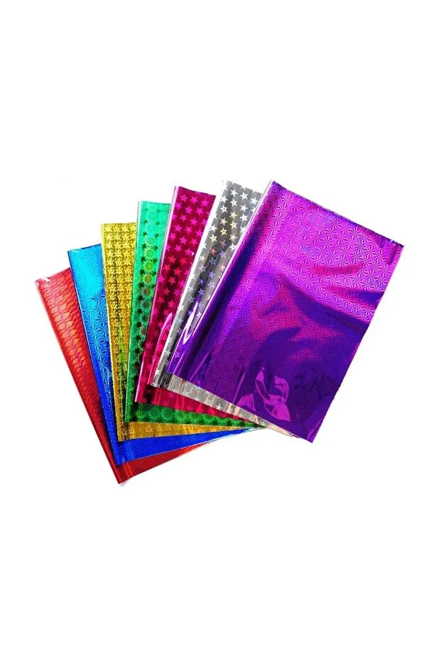 Bantlı Desenli Metalize Poşeti 40*60 cm