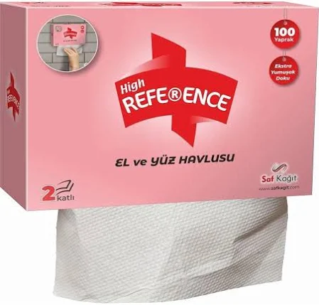 Yapışkanlı Kutu El ve Yüz Havlusu 100 Lü - Görsel 3