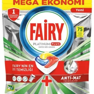 Fairy Platinum Plus Bulaşık Makinesi Deterjanı Tableti  75 Li