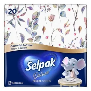 Selpak Deluxe Peçete 20 Li