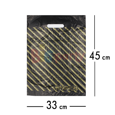 Takviyeli Siyah Poşet 33*45 Cm - Görsel 2