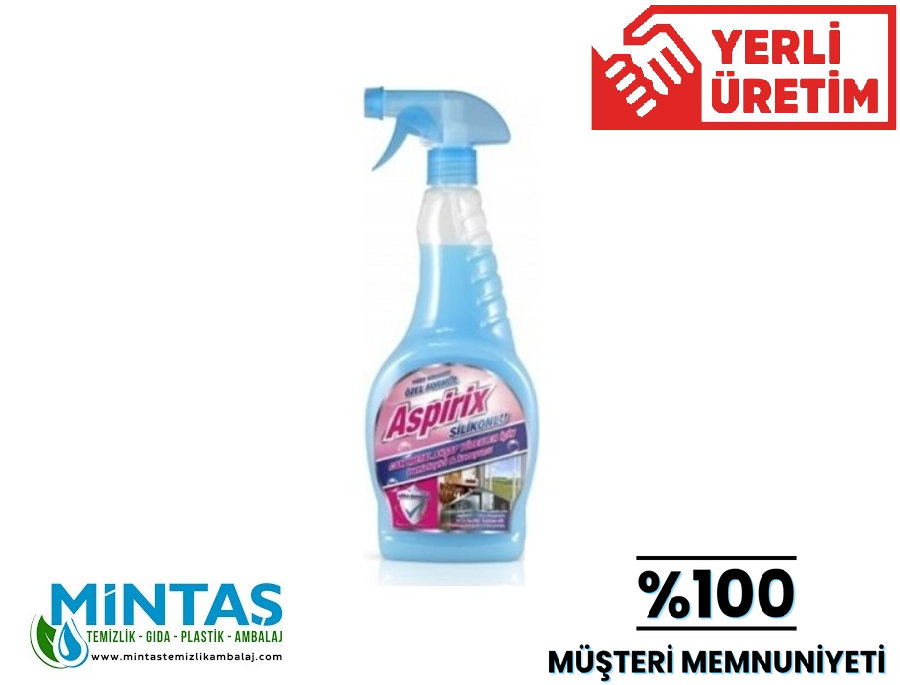 Aspirix Cam Metal Ahşap Yüzey Temizleyici 750 ML