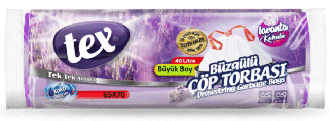 Çöp Poşeti Büyük Lavanta Kokulu