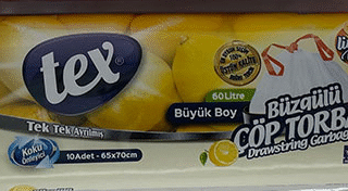 Çöp Poşeti Büyük Limon Kokulu