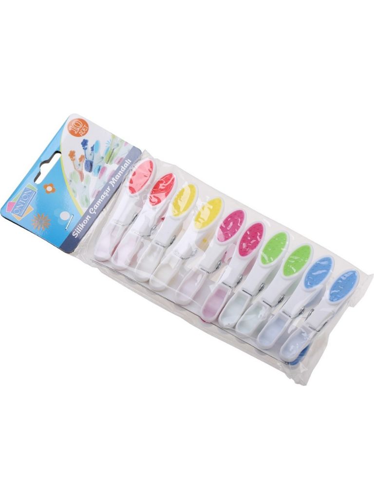 Onton Silikon Çamaşır Mandalı 10'Lu