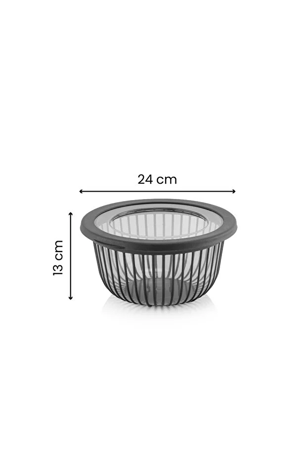 Yuvarlak Saklama Kabı 3 lt - Görsel 6