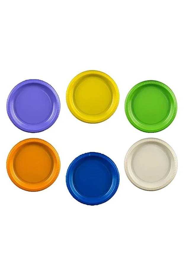 Plastik Tabak Doğum Günü 25'Li - Görsel 2