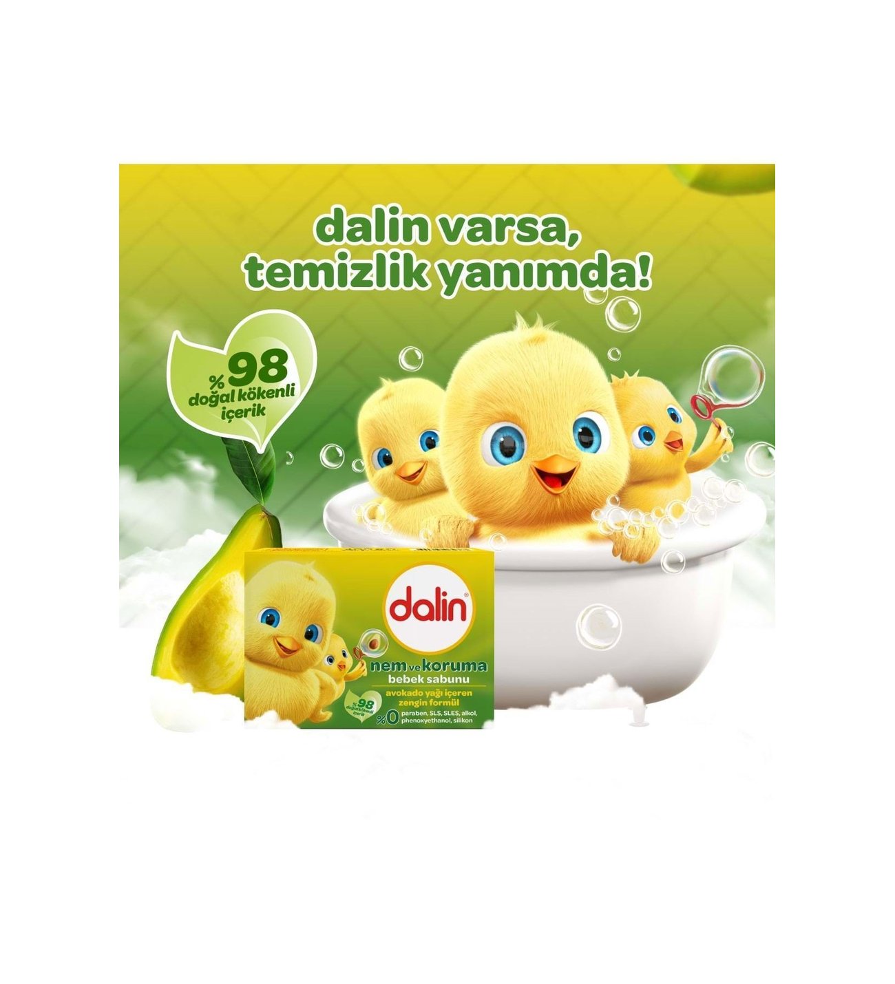 Dalin Bebek Sabunu 100 Gr - Görsel 2