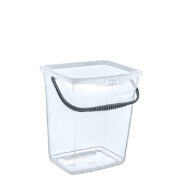 Q-Box Şeffaf Kapaklı Kutu Saplı 6 L