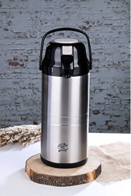 Cooker Pompalı Çelik Termos 3.5 Lt