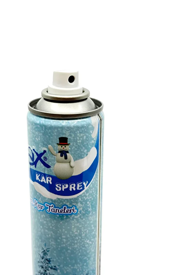 Kar Spreyi Leke Yapmaz Eriyen Uçucu Parti Köpüğü