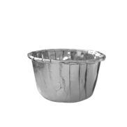 Gümüş Pet Kapsül Kek Kalıbı 20'Li