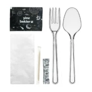 Lüks Yemek İkram Seti 6 Lı