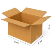 Orta Boy Taşıma Kolisi Çift Oluklu 41x37x14 - 10'lu