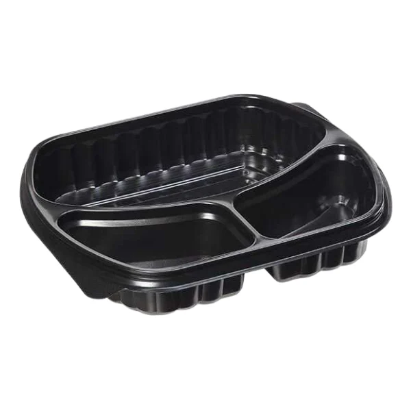 3 Bölmeli Sıcak Yemek Kabı