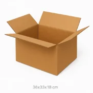 Orta Boy Taşıma Kolisi Çift Oluklu 36x33x18 -10'lu