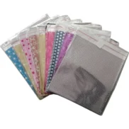 Bantlı Desenli Metalize Poşeti 50*70 cm