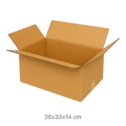 Orta Boy Taşıma Kolisi Çift Oluklu 36x33x14-10'lu