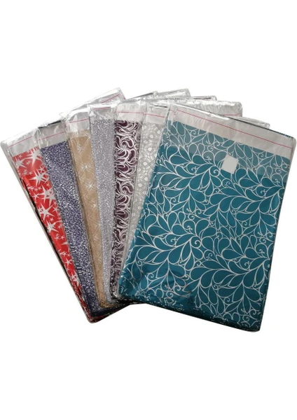 Bantlı Desenli Metalize Poşeti 70*100 cm