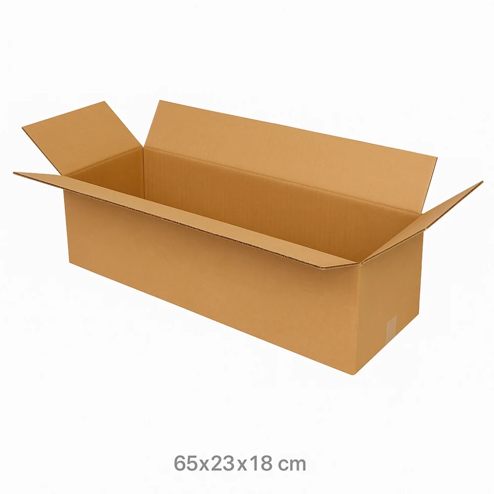 Büyük Boy Taşıma Kolisi Çift Oluklu 65x23x18-10'lu