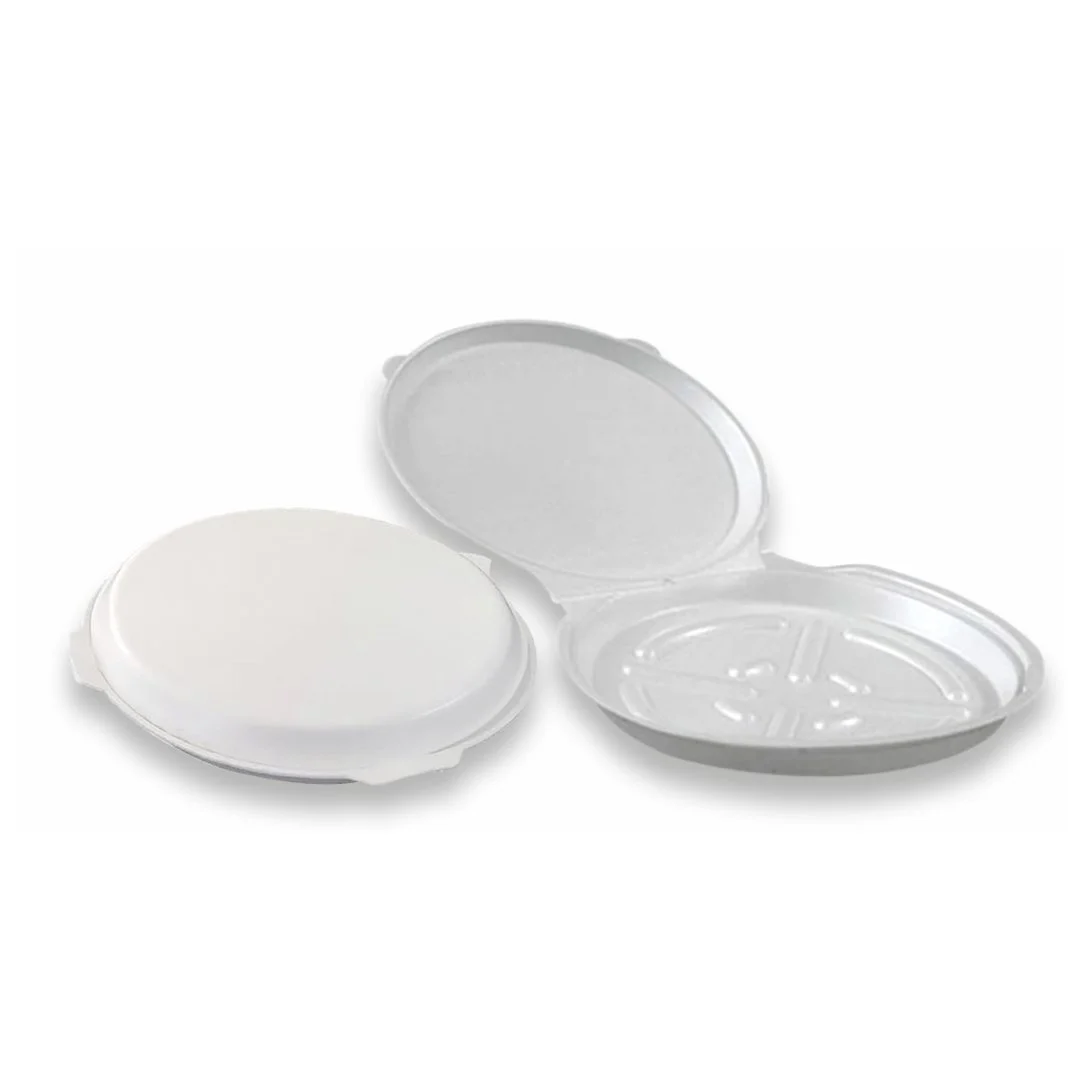 Pizza Kutusu Kapaklı Köpük 100 Adet