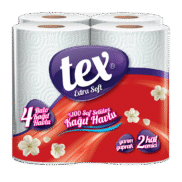 Tex Havlu Kağıt 4 Rulo