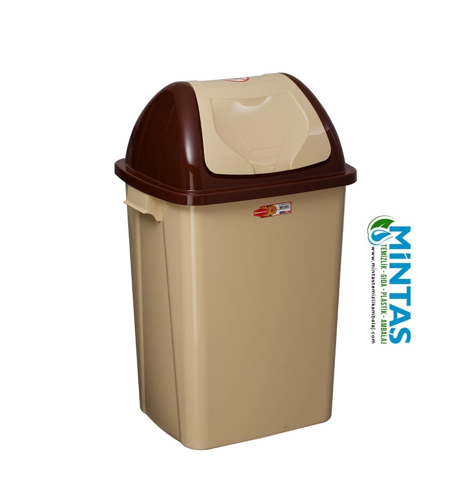 İtme Kapaklı Smart Çöp Kovası 35 Litre 4192