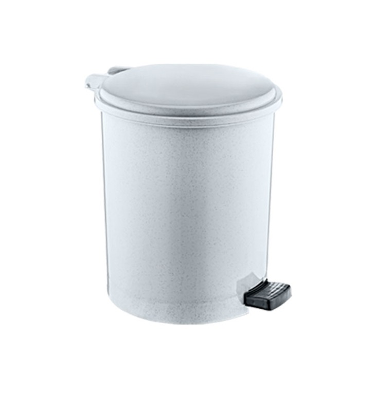 Pedallı Yuvarlak Çöp Kovası 25 Litre No:4232