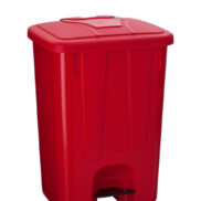 Köşeli Pedallı Çöp Kovası 65 Litre No:4260 (İç Kovasız)