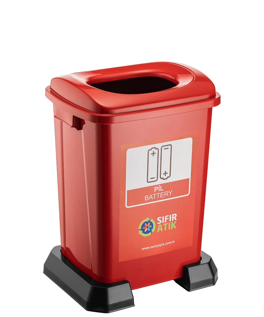 Geri Dönüşüm Kutusu 50 Litre No:4395 - Görsel 5