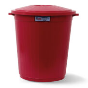 A Form Endüstriyel Kırmızı Çöp Kovası 70 Litre