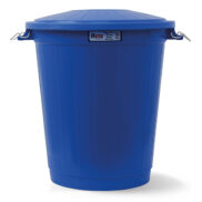 A Form Endüstriyel Mavi Çöp Kovası 70 Litre Telli