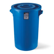 A Form Jumbo Sanayi Tipi Çöp Kovası Mavi 90 Litre