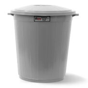 A Form Endüstriyel Gri Çöp Kovası 70 Litre
