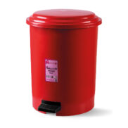 A Form Pedallı Çöp Kovası Kırmızı 50 Litre